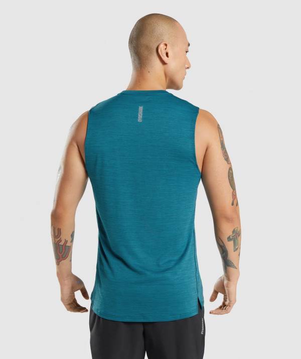 Panske Tielko Gymshark Speed Tyrkysové | CV3869215